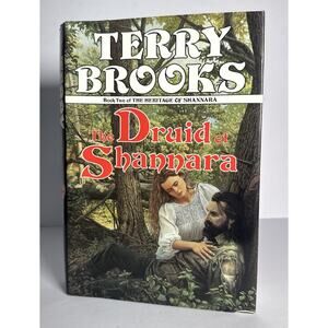 Terry Brooks The Druid Of Shannara True 1st Edition 1st Print Hardcover 1991
